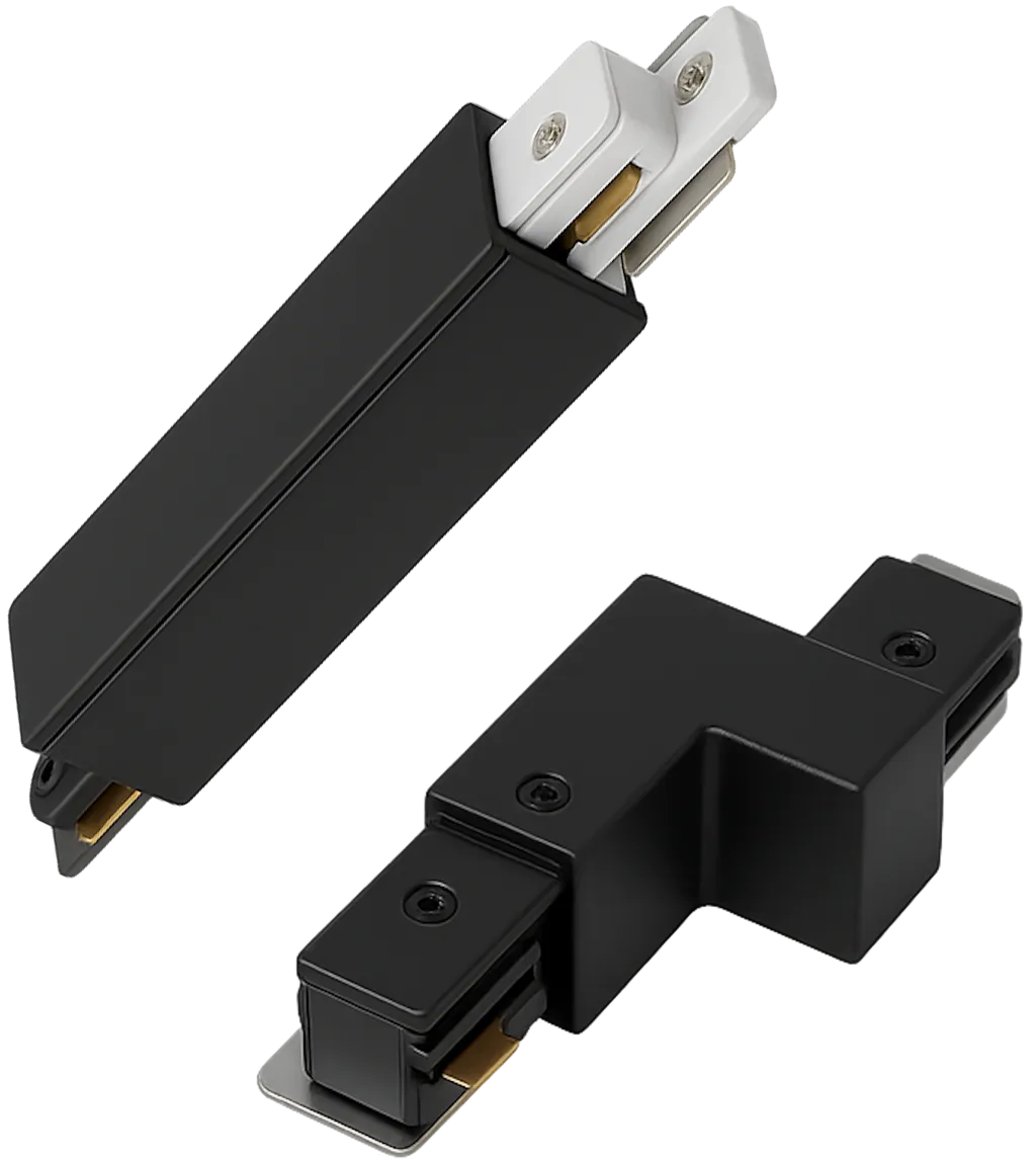 Track lighting accessories – connectors and mounting parts for LED track systems