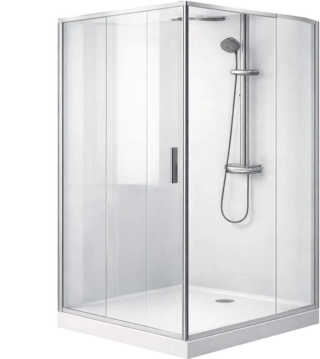 Shower cabins, screens, doors