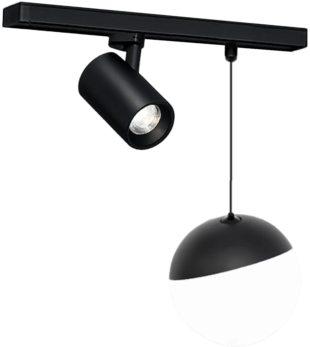 Magnetic track lights