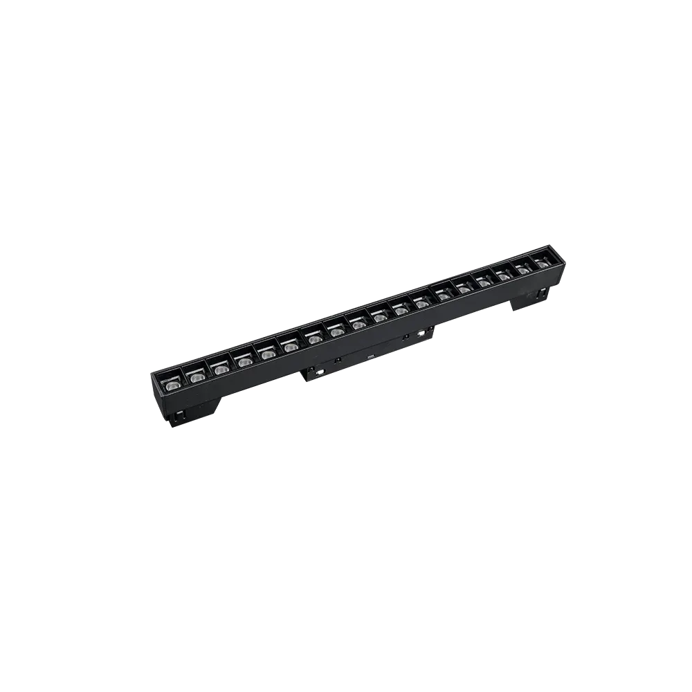 LED magnetna svetilka Green Tech 18W, 4000K, IP20, OSRAM LED, črna barva