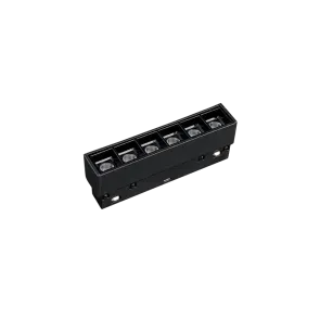 LED magnetna svetilka Green Tech 6W, 3000K, IP20, OSRAM LED, črna barva