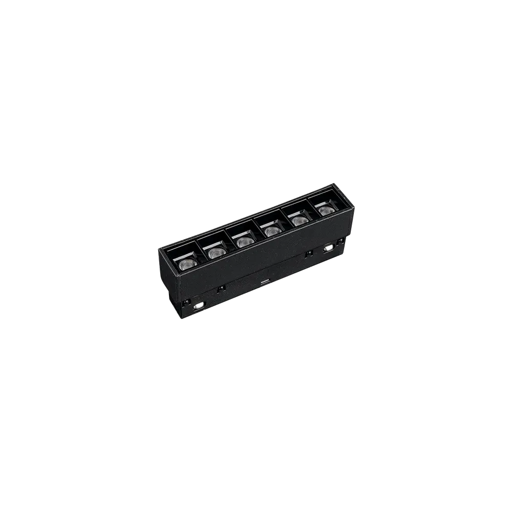 LED magnetna svetilka Green Tech 6W, 3000K, IP20, OSRAM LED, črna barva