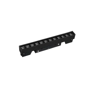 LED magnetna svetilka Green Tech 12W, 4000K, IP20, OSRAM LED, črna barva