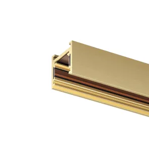 Track rail BASE 1 m 48V satin brass SHINE (TR/EU-5710-SB)