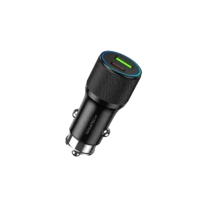 Universal Car Charger Gigatech CXC480, 48W, USB & Type-C, Black