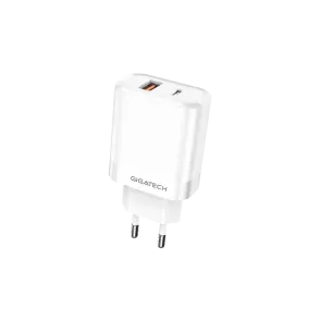 Universal Charger Gigatech NXC251, 25W, USB & Type-C, White