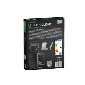 Premium LED Floodlight Green Tech 50W, 150 lm/W, 4200K, IP66, Meanwell XLG