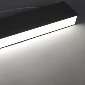 LED linearna svetilka Green Tech 40W, 3CCT, IP40, 120 cm, črna