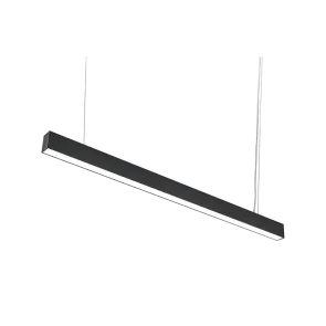 LED linearna svetilka Green Tech 40W, 3CCT, IP40, 120 cm, črna