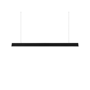 LED linearna svetilka Green Tech 40W, 3CCT, IP40, 120 cm, črna
