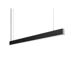 LED linearna svetilka Green Tech 40W, 3CCT, IP40, 120 cm, črna
