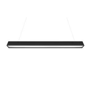 LED linearna svetilka Green Tech 40W, 3CCT, IP40, 120 cm, črna