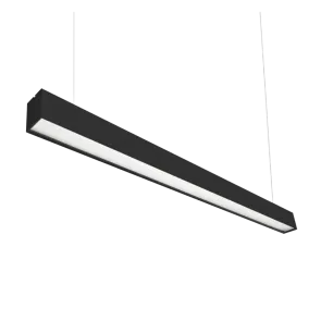 LED linearna svetilka Green Tech 40W, 3CCT, IP40, 120 cm, črna