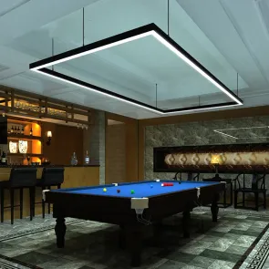 LED linearna svetilka Green Tech 40W, 3CCT, IP40, 120 cm, črna