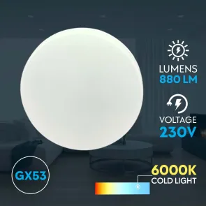 LED Bulb GX53 8W 6000K (B01-14)