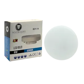 LED Bulb GX53 8W 6000K (B01-14)