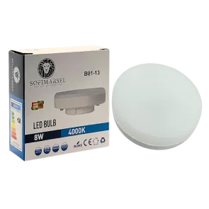 LED Bulb GX53 8W 4000K (B01-13)