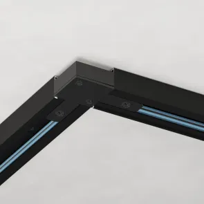 L-Connector for Track IC 01-4 | 220V AC | IP20 | Black