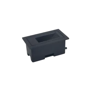 Vgradna LED stenska svetilka 3W 3000K IP44 (črna)