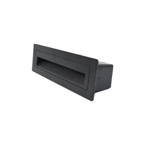 Recessed LED Wall Light 5W 3000K IP44 (Black)