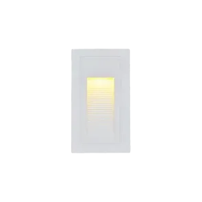 Vgradna LED stenska svetilka 3W 3000K IP44 (bela)