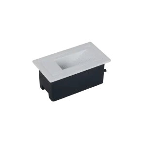 Vgradna LED stenska svetilka 3W 3000K IP44 (bela)