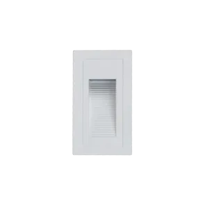 Vgradna LED stenska svetilka 3W 3000K IP44 (bela)