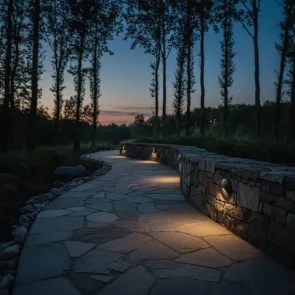 Okrogla vgradna LED svetilka 3W 3000K IP44 (črna)