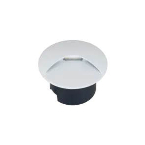 Okrogla vgradna LED svetilka 3W 3000K IP44 (bela)