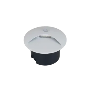 Vgradna LED svetilka s senzorjem 3W 3000K IP44 (bela)