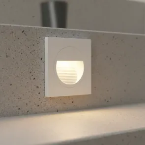 Vgradna LED svetilka 1.5W 3000K IP20 (bela)
