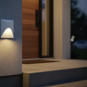 Vgradna LED svetilka 3W 3000K IP44 (bela)