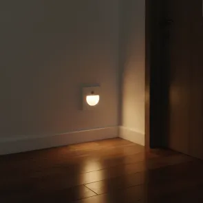 Vgradna LED svetilka s senzorjem 1.5W 3000K IP20 (bela)