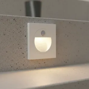 Vgradna LED svetilka s senzorjem 1.5W 3000K IP20 (bela)