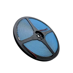 LED strip LS01-1 (12V, 9,6W/m, 3000K, 25 m). Warm white light, easy installation, ideal for decorative and main lighting.