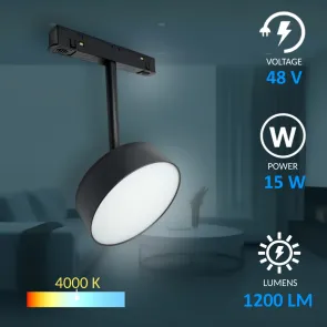 Pendant Magnetic Track Light 15W 4000K IP20 ML08-1
