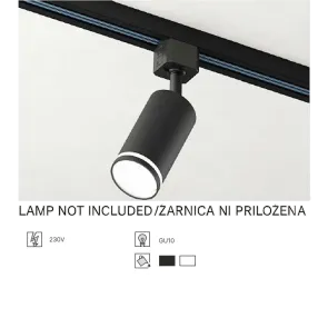 TRL01-7 Track Light, GU10 up to 35W, IP20 — 230V