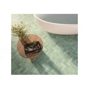 Mini Green Mat 5x15 | Ceramic Tiles | E-shop.si