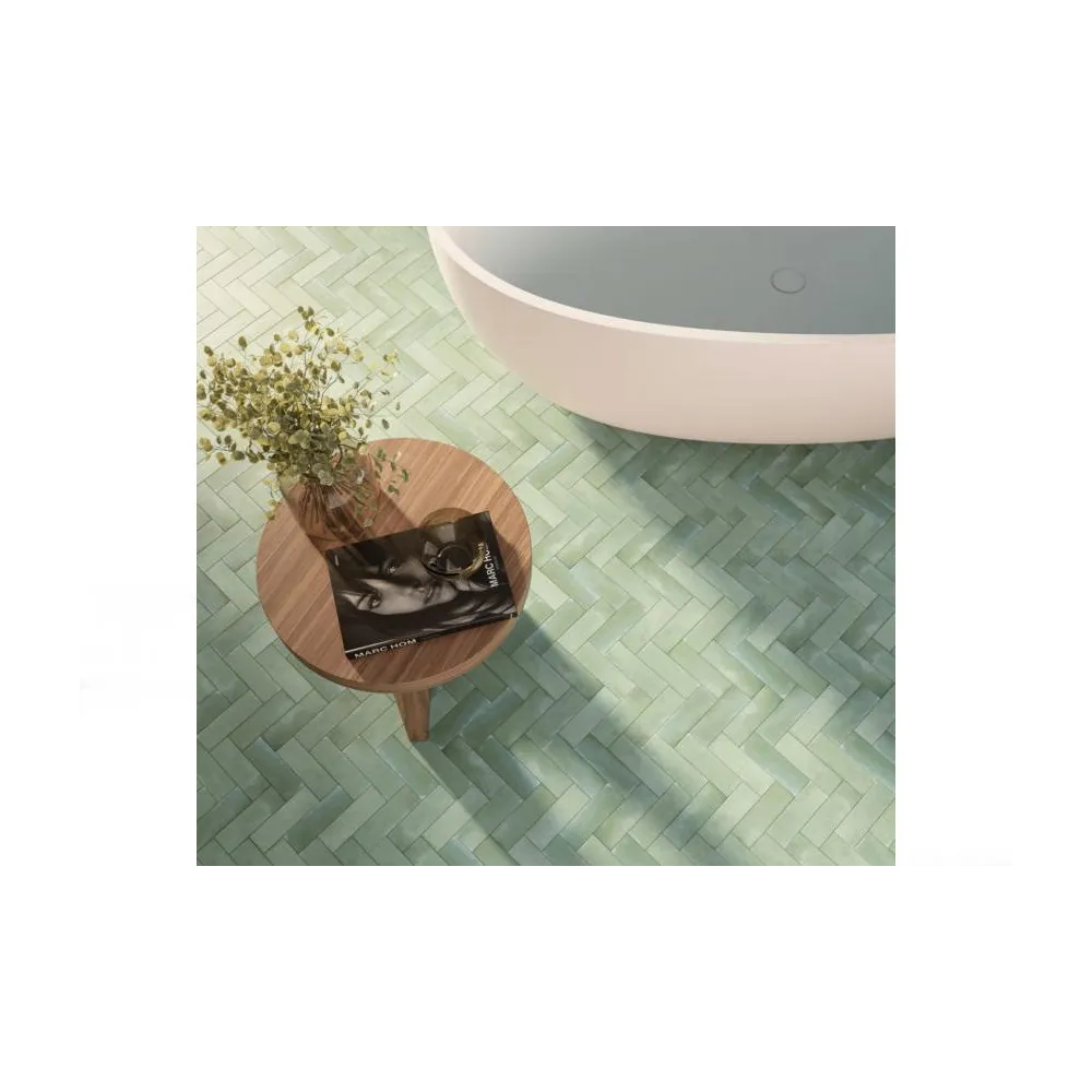 Mini Green Mat 5x15 | Keramične ploščice | E-shop.si