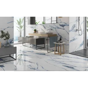 Calacatta Blue 120x120 R | Ceramic Tiles | E-shop.si