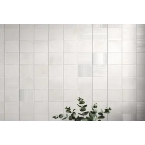 Raku White Matte 10x10 | Keramične ploščice | E-shop.si