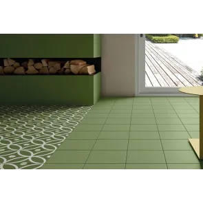 Rivoli Bergen Green Matte 20x20|Ceramic Tiles|E-shop.si