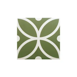 Rivoli Bergen Green Matte 20x20|Ceramic Tiles|E-shop.si