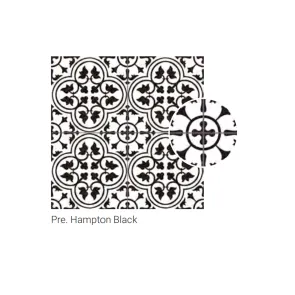 Hampton Black 45x45 | Tiles | E-shop.si