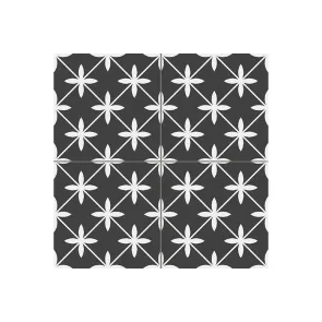 Star Black 45x45 | Tiles | E-shop.si