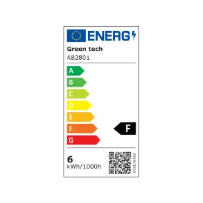 GREEN TECH LED zidna zunanja svetilka Green Tech VERMONT 6W, 3000K, IP65 - AB2801