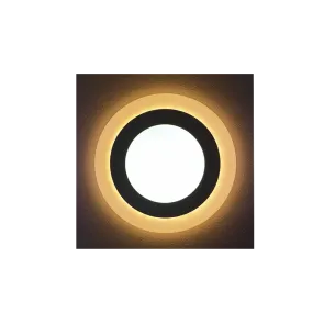 LUMERA LED panel Lumera Lighting 18W + 6W, 4000K + 3000K, vgradni, okrogel - LM-324-24W