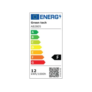 GREEN TECH LED garden lamp Green Tech AUGUSTA 12W, 3000K, IP65 - AB2805