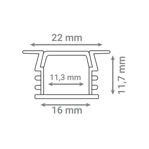 Green Tech aluminum profile | Profile | E-shop.si
