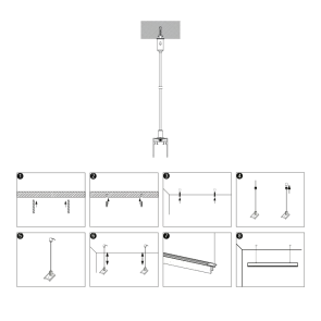 GREEN TECH magnetic rail MYSTYLE-NSN-2M 2000 mm